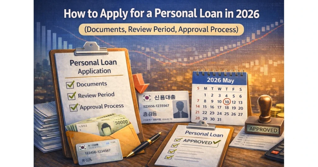 How to apply for a personal loan in 2026 including documents review period and approval process