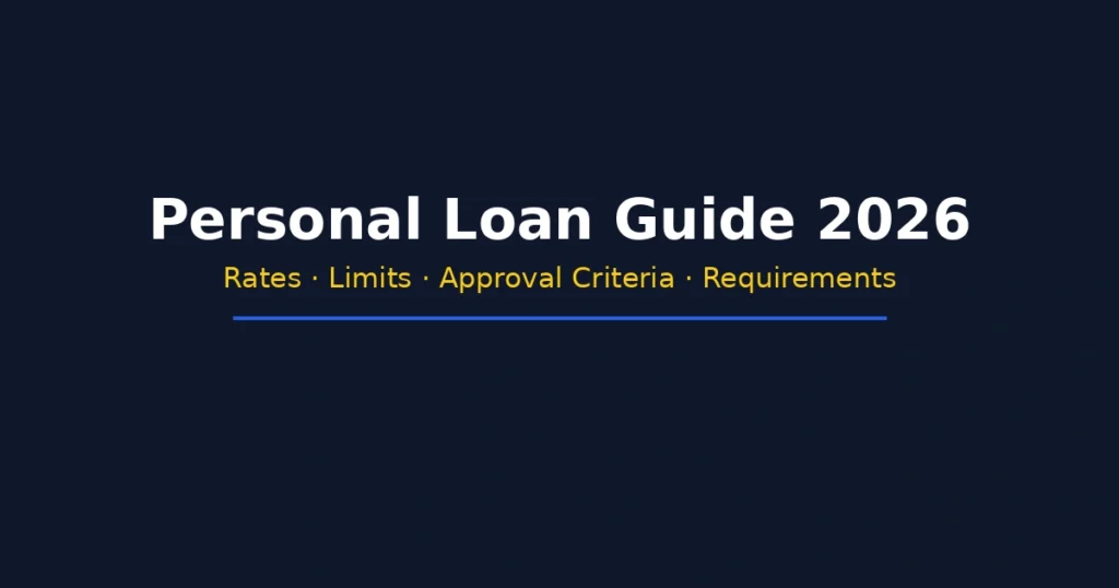 Complete personal loan guide for 2026 including rates limits approval criteria and requirements