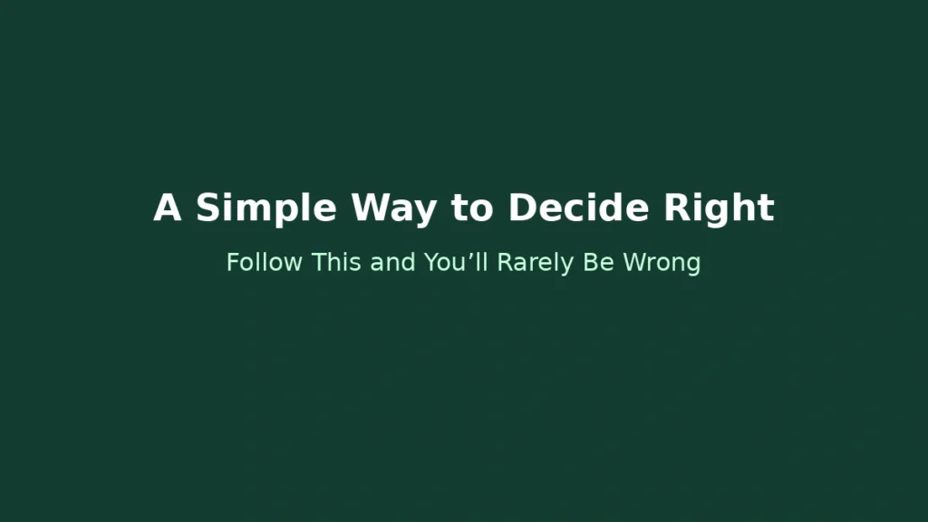 Simple decision rule for choosing between insurance claim and out of pocket payment after minor accidents