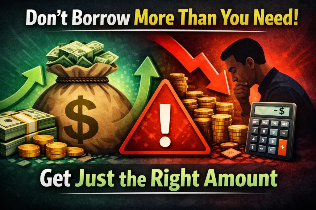 Why you should not borrow the full personal loan limit and how to calculate the right loan amount