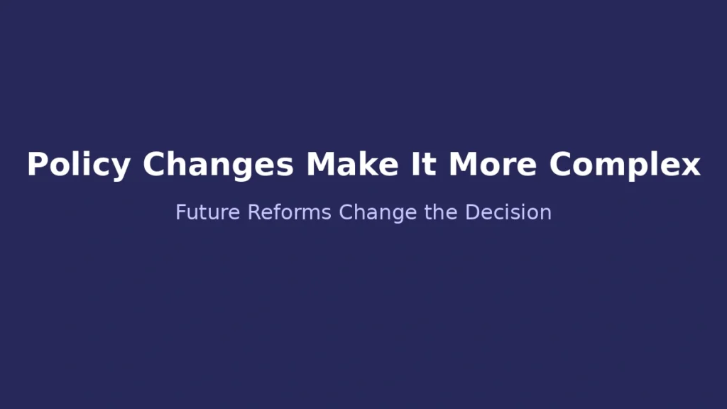 Policy changes make insurance decisions more complex and future reforms affect cost and coverage strategy