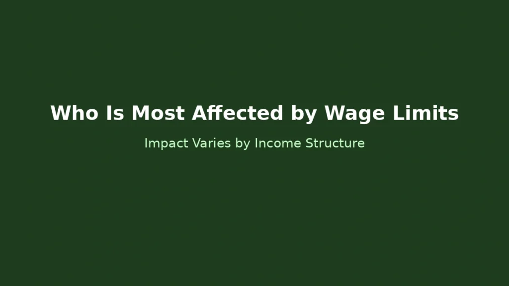 Who is most affected by wage garnishment and income limits after debt collection or seizure