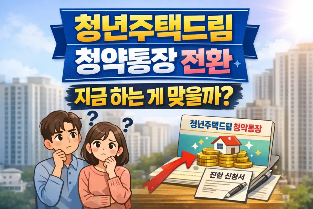 Youth housing dream subscription account switch timing and whether converting now is beneficial